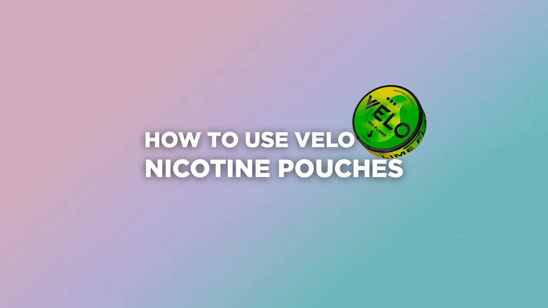 How to Use Velo Nicotine Pouches