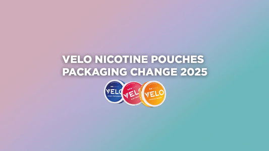 Velo Nicotine Pouches Packaging Change 2025